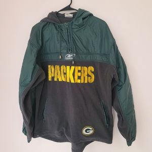Vintage Reebok NFL Green Bay Packers Pullover